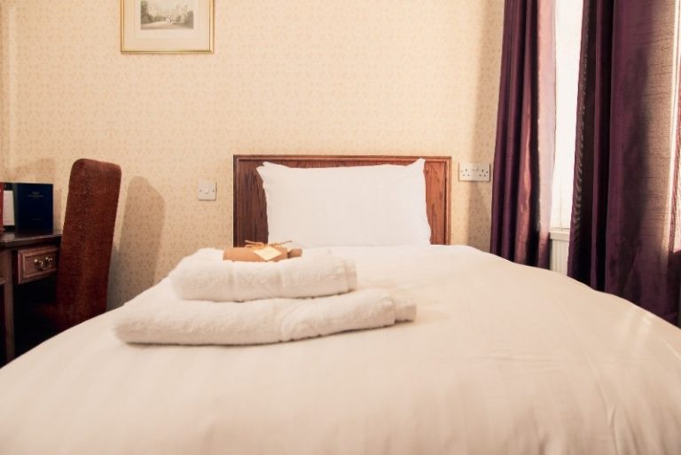 Standard Single Room, The Royal Kings Arms Hotel, Lancaster